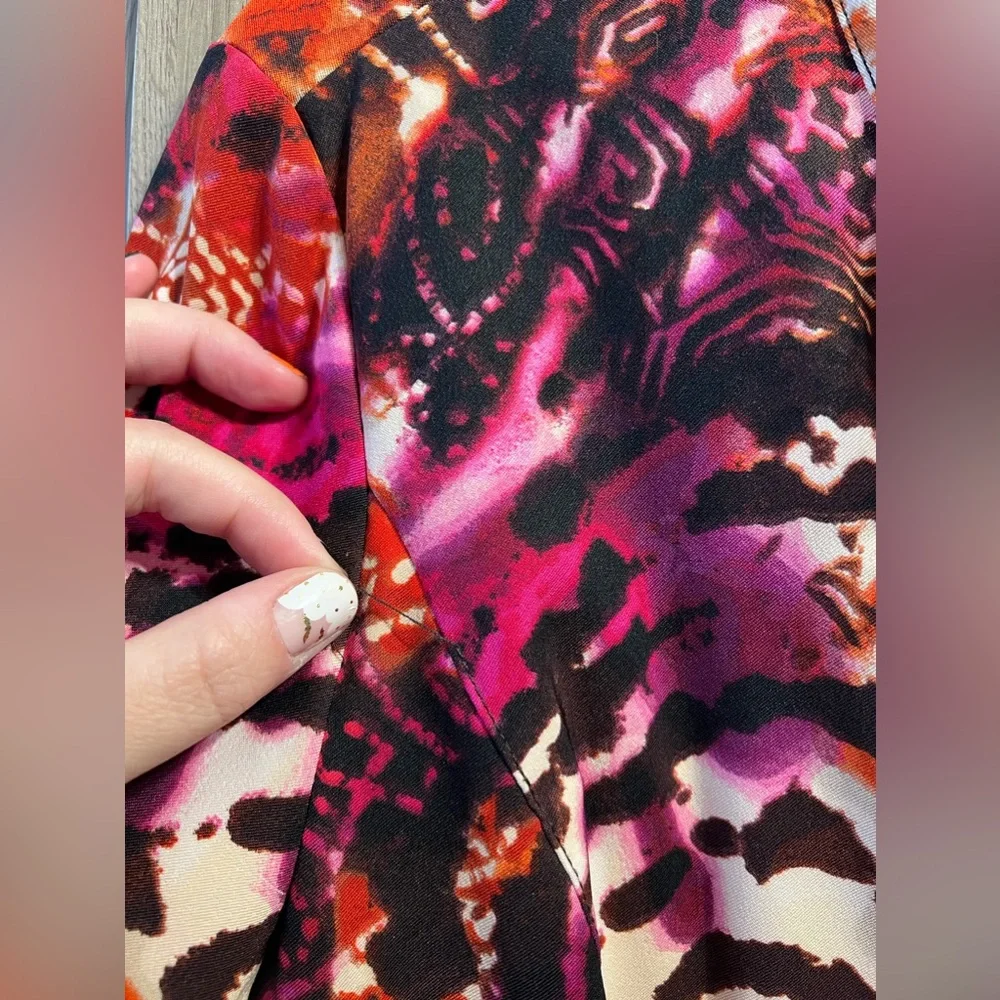 Molly & Maxx Jacket Size Medium Full Zip Lined 3/4 Sleeve - Picture 7 of 7